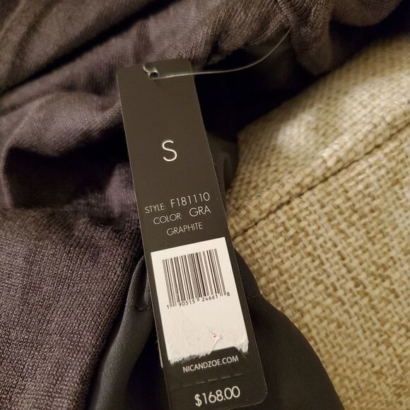 NIC+ZOE Silk Blend Reset Cardigan sz Small - Picture 11 of 11